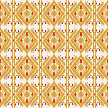 Güzel renkli Tayland örgü nakışı. Çok güzel. Siyah arka planda geleneksel geometrik etnik oryantal model, Tayland lüks şablon modern kültür kırpma yolu ile,