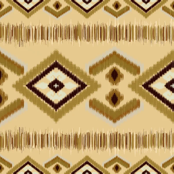 Африканский Ikat Paisley Вышивки Смешать Тайский Трикотаж Вышивки — стоковое фото