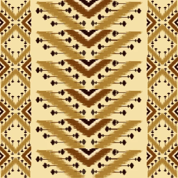 Afrikaanse Ikat Paisley Borduurwerk Mix Thais Gebreid Borduur Geometrisch Etnisch — Stockfoto