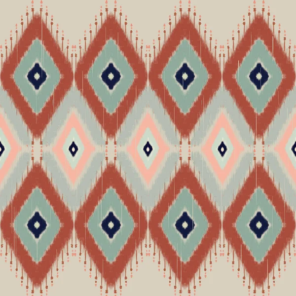 색상의 아프리카 자수를 섞어서 Knitted 수놓은 자수를 섞는다 Geometry Articental — 스톡 사진