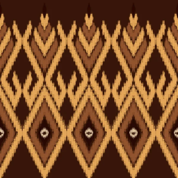 Klasické Africké Ikat Paisley Výšivky Mix Thajské Pletené Výšivky Geometrické — Stock fotografie