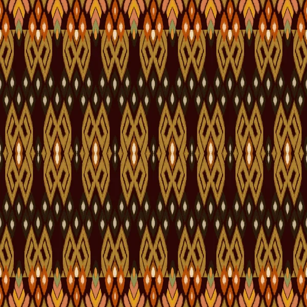 Klasyczny Haft African Ikat Paisley Wymieszać Tajskie Dzianiny Geometryczny Etniczny — Zdjęcie stockowe