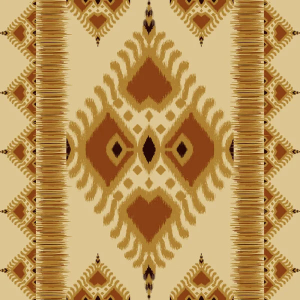 Clásico Africano Ikat Paisley Bordado Mezcla Punto Tailandés Embroidery Geometric — Foto de Stock