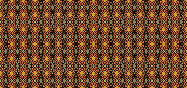 Mooi Kleurrijk Thais Gebreid Borduur Geometrische Etnische Oosters Patroon Traditioneel — Stockfoto
