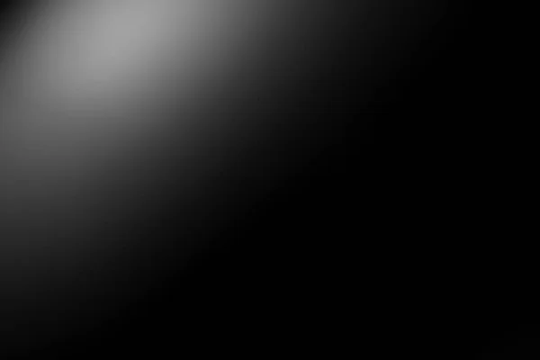 暗黑色和灰色模糊的渐变背景有一点抽象的光 — 图库照片