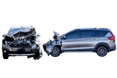 Araba kazası, bronz arabanın tüm vücudu yolda kazara hasar gördü. Çarpışmadan sonra hasar gören arabalar. trakent arkaplanda izole edilmiş, araba kazası tampon grafik tasarım ögesi, PNG Dosyası