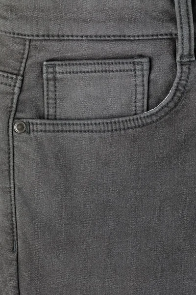 Denim Background Denim Seam Pockets Fashion Design Closeup — Stock Photo, Image