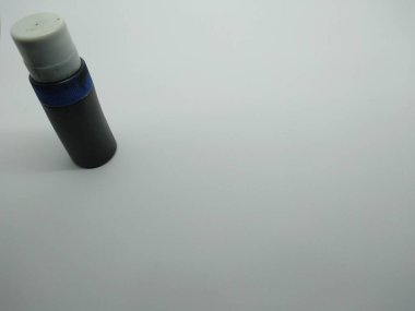 wood stamp ink bottle for dark blue color
