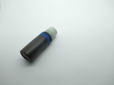 wood stamp ink bottle for dark blue color