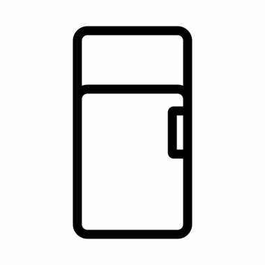 İki kapılı buzdolabı simgesi