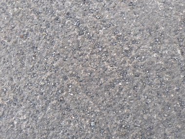 Beton zemin yosunla kaplı.