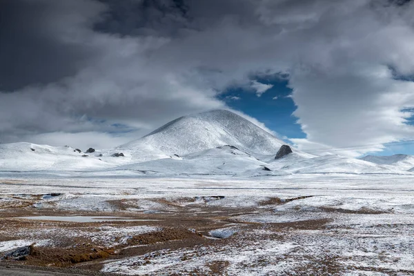 stock image plateau area under cloudy weather