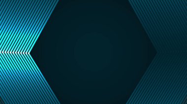 Altıgen Şekil Geometri Arkaplan Tasarımı