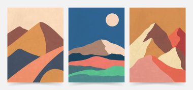 3 berdiri 4 bant 3 Poster Şablonu 1