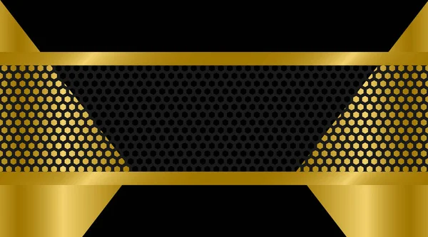 Luxus Gold Modernes Hintergrunddesign — Stockvektor