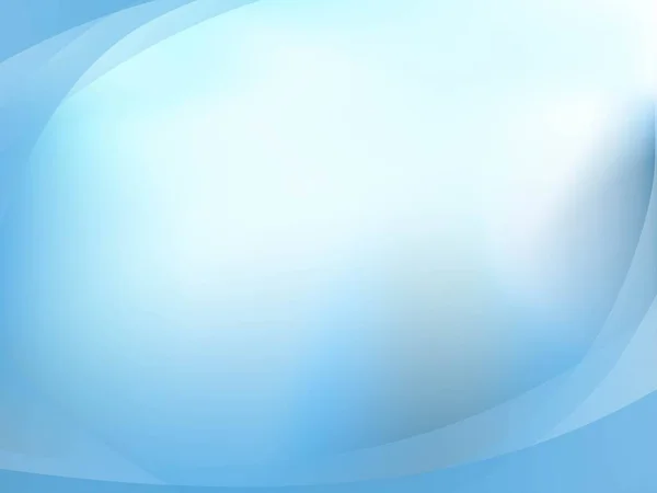 Light Blue Background Shape Oval Vector Gradient Blue Template Wallpaper — Stock Vector