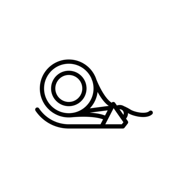 Маскування Стрічки Піктограми Векторні Ілюстрації Шотландська Стрічка Дизайном Символів Ручного — стоковий вектор