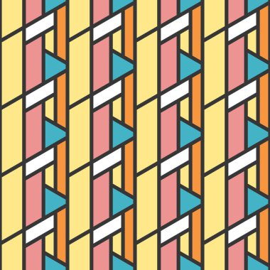 Soyut Şekil Deseni 3d Arkaplan