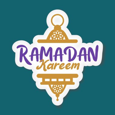 Fenerli Ramazan Kareem vektör etiketi