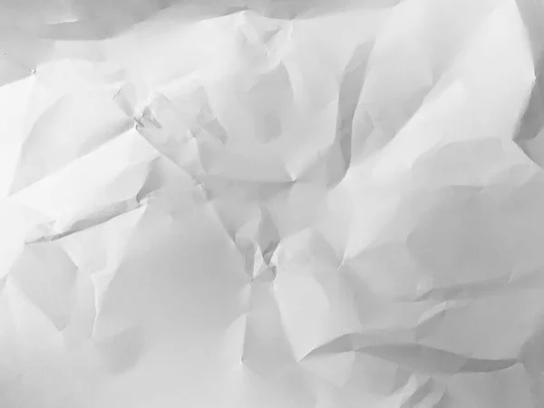 Crumpled Paper Background Copy Space Paper Texture Overlay Mockup — Stock Photo, Image