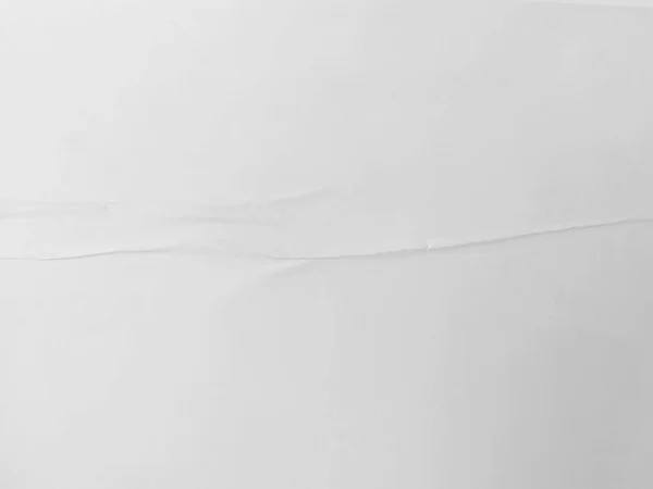 Papier Blanc Collé Vierge Pour Superposition Texture Affiche Fond Froissé — Photo