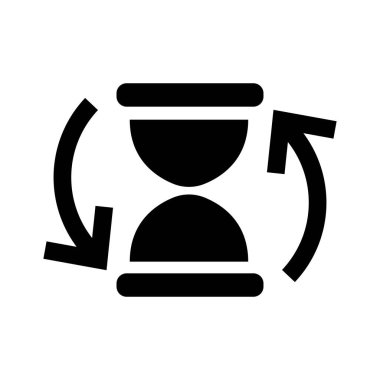 kum saati saat simgesini