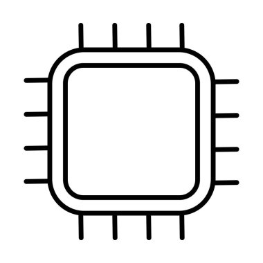 Yapay Zeka Çizgisi Sanat Simgesi 11