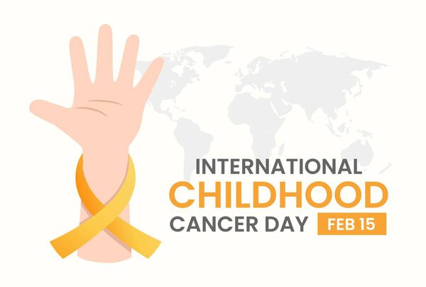 International Childhood Cancer Day Illustration