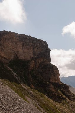 Dağların güzel manzarası