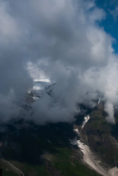 Vista Los Hermosos Alpes Las Montañas Los Alpes — Foto de Stock