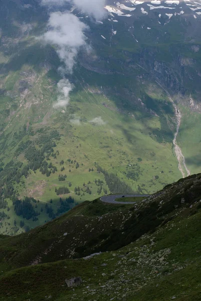 Uitzicht Prachtige Bergtoppen Alpen — Stockfoto