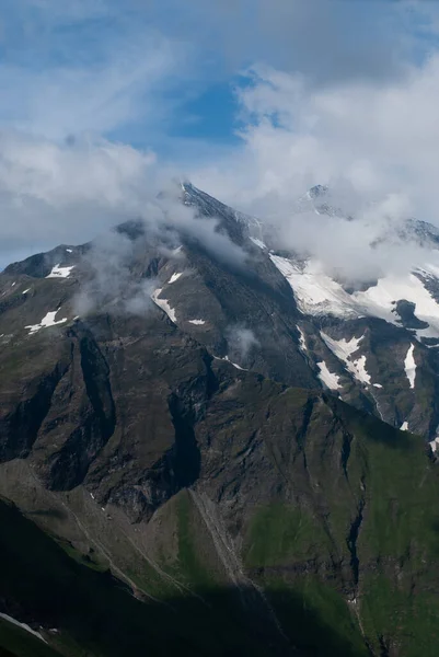 Vista Los Hermosos Alpes Las Montañas Los Alpes — Foto de Stock