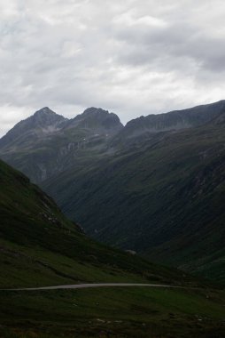 Dağların güzel manzarası