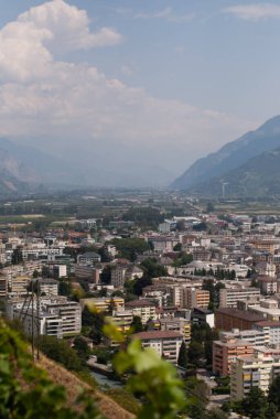 Barselona şehrinin manzarası