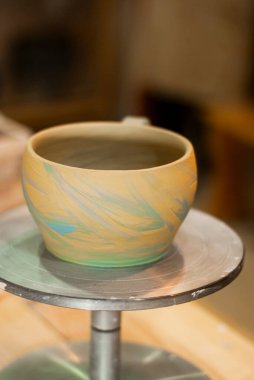 Atölyede jölelenmemiş seramik 