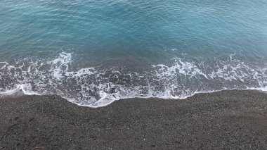 Güzel deniz kıyısı. doğa arkaplanı