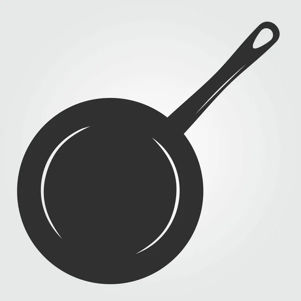 Frying Pan Isolated White Background — Stock Photo, Image