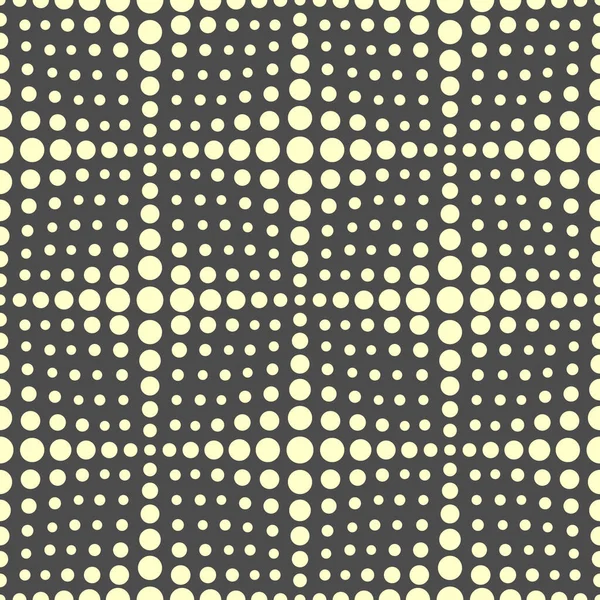 Абстрактний Напівтоновий Безшовний Візерунок Векторні Ілюстрації — стоковий вектор