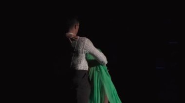 Concept of creating dance transitions by professional choreographers, training and preparation for performances or competition