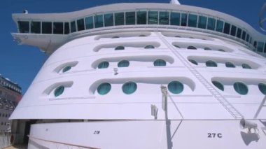 Front decks - best vantage point for taking pictures and enjoy ports of call arrival and departure maneuvers
