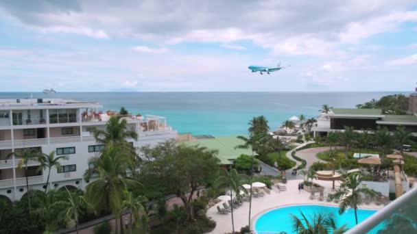 Летний Отдых Карибских Островах — стоковое видео