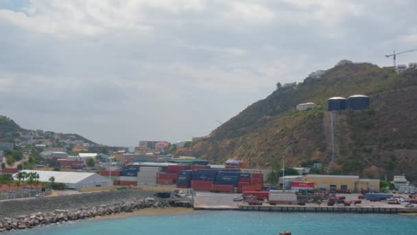 Summer Holidays Caribbean Islands Ocean Travel Experiences — Stok video