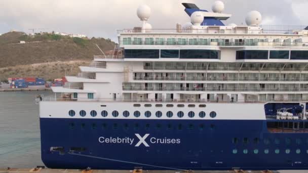 Sommerferie Cruiseskip Karibia Opplevelser Havreiser – stockvideo