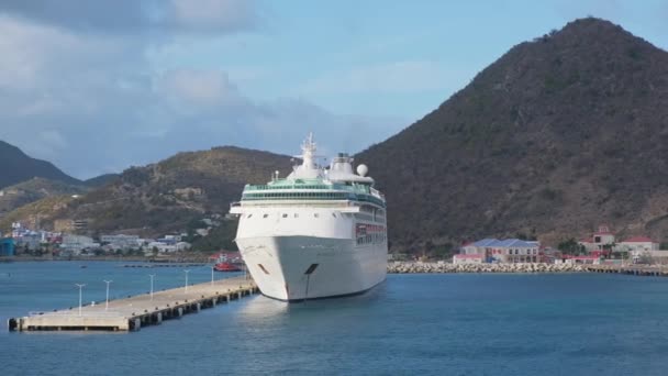 Sommar Semester Havet Fartyg Sjötransport Florida För Resor Och Havsturism — Stockvideo