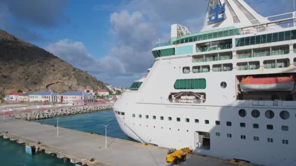 Vacanze Estive Nave Oceanica Trasporto Dell Acqua Della Florida Viaggi — Video Stock