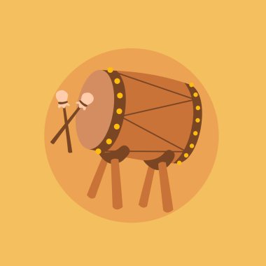 İslami ramazan kareem çıkartmaları resimleme ayarlandı