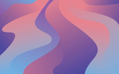 Dinamik gradyan modern deseni dalgalandırır. Arkaplan dokuları harika. Vektör illüstrasyonu