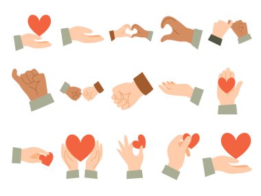 Charity event world kindness day hand