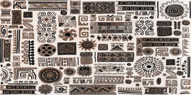 Banyo için renkli dijital duvar fayansları.