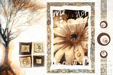 Banyo için renkli dijital duvar fayansları.